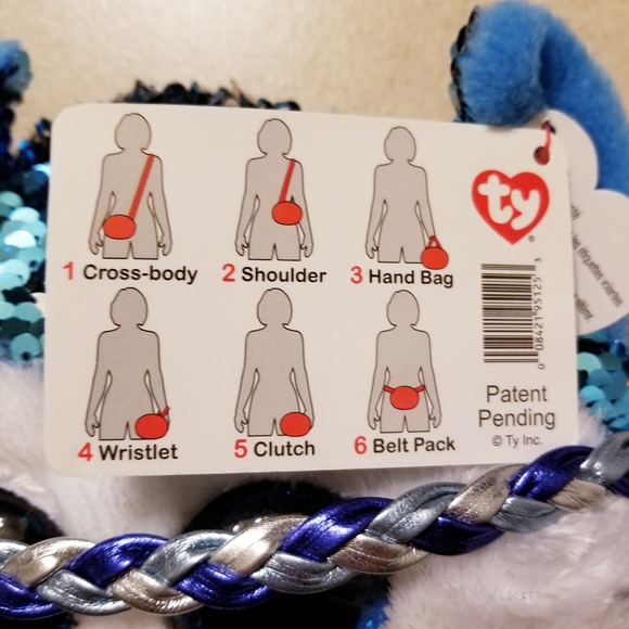 🎄NWT🎄 TY GIRLS SEQUIN CHANGE PURSE - Picture 6 of 15